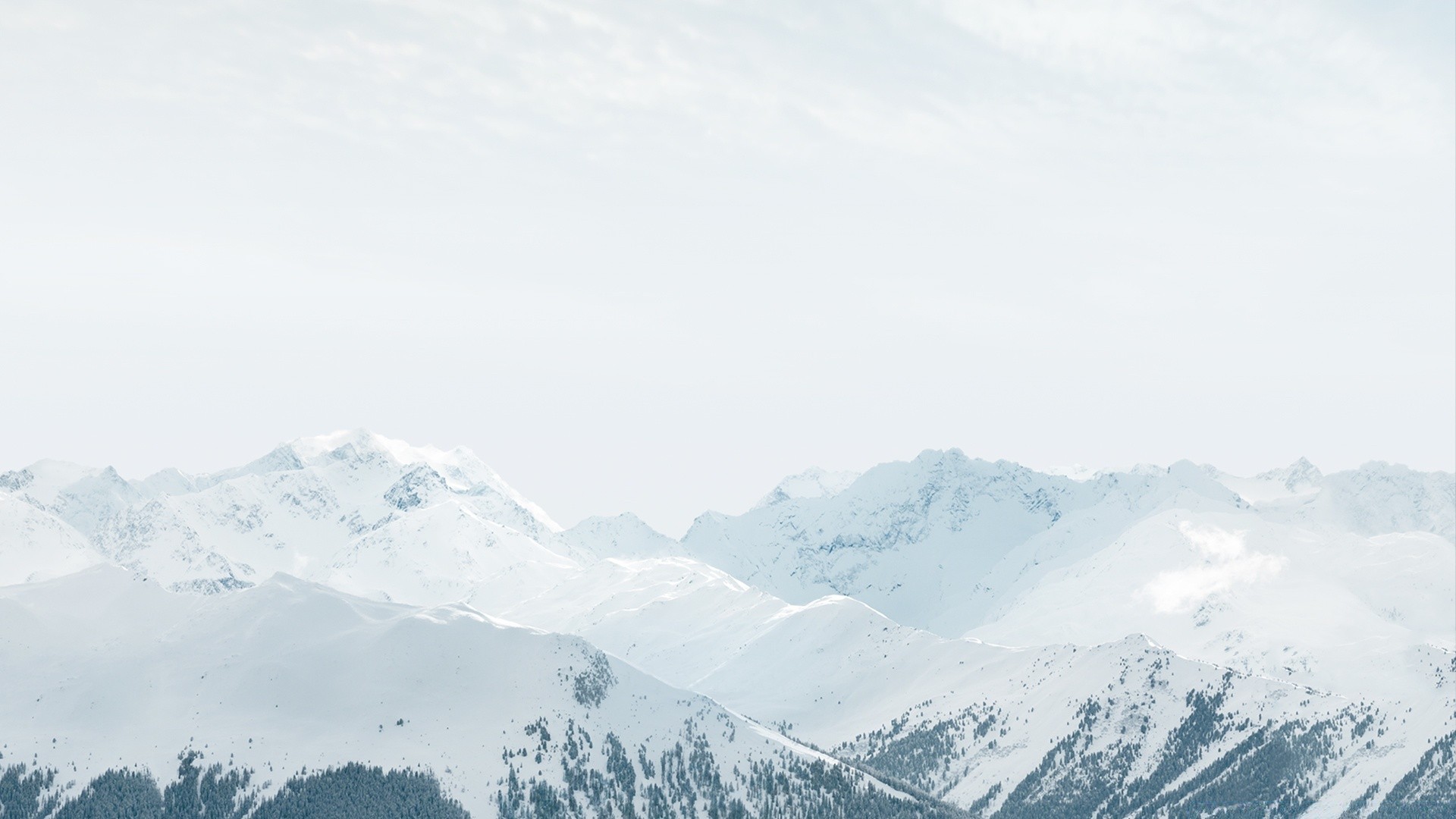 mac neige montagnes hiver glace nature ciel froid voyage haute à l extérieur brouillard