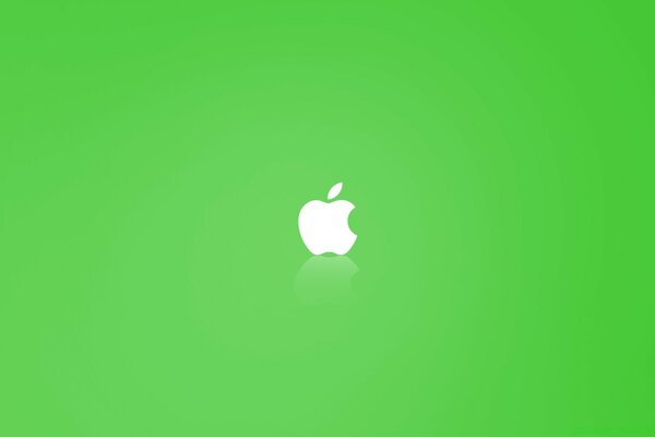 Fond d écran vert Apple apple