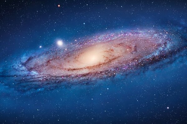 Belle image de la galaxie dans l espace