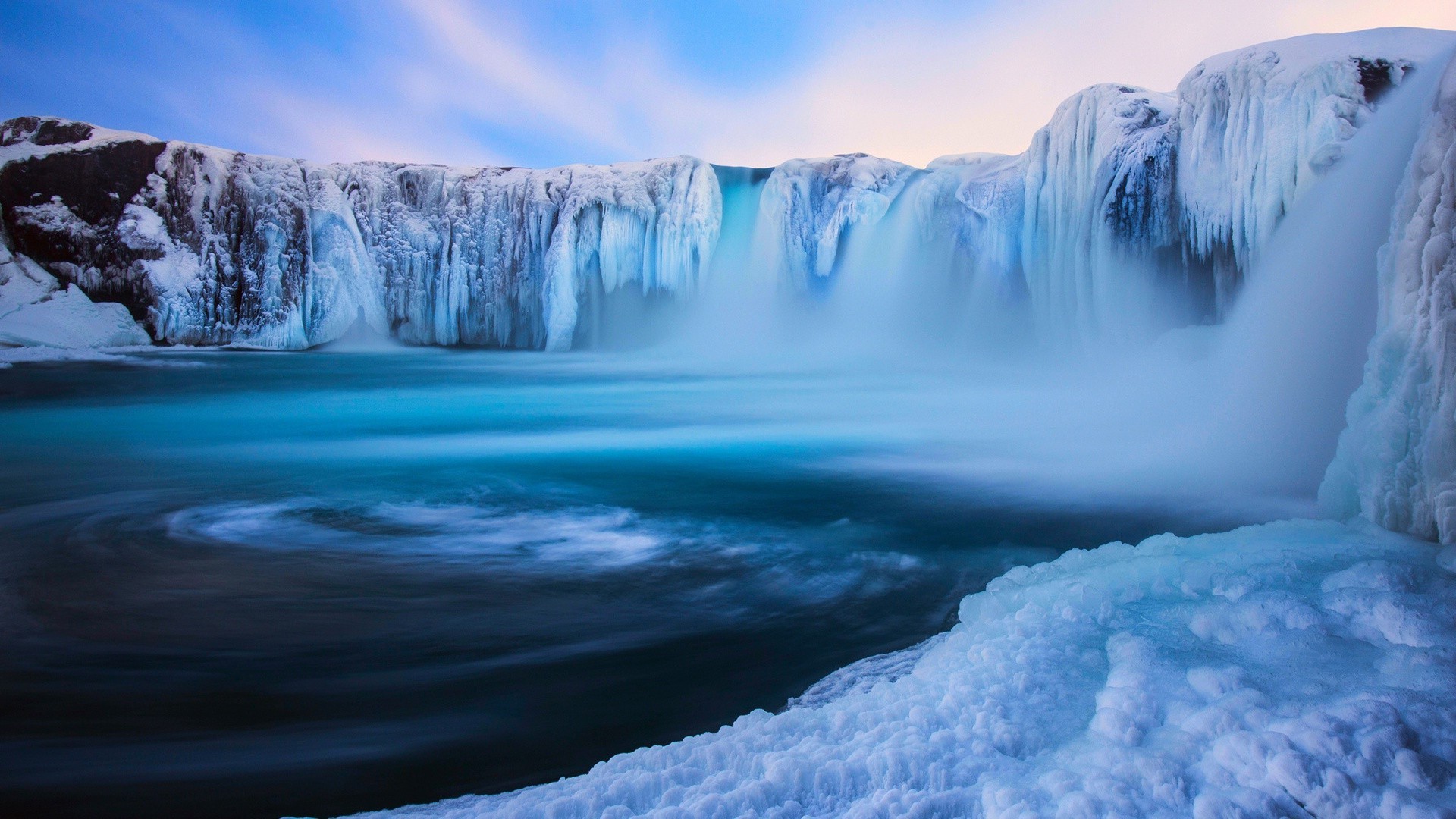 lac eau glace neige hiver paysage iceberg voyage glacier nature froid fusion à l extérieur scénique congelé givré ciel cascade lumière du jour montagnes