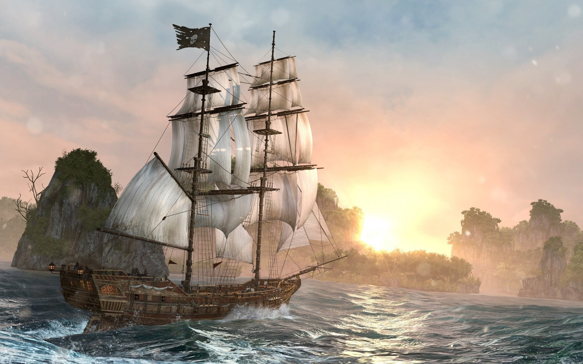 assassin s creed bateau eau voilier navire océan voile mer système de transport bateau marine voyage marine voiture vent navigation yacht goélette