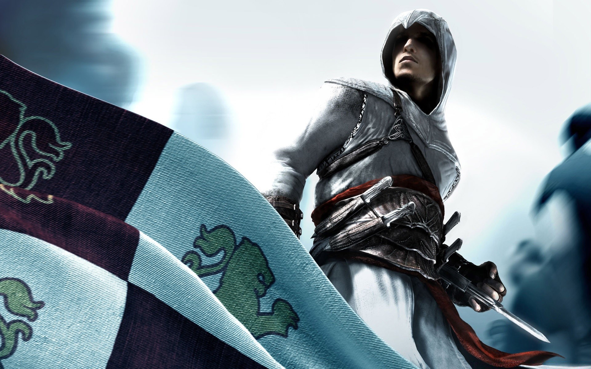 assassin s creed porter unique à l extérieur femme adulte homme portrait voile hiver