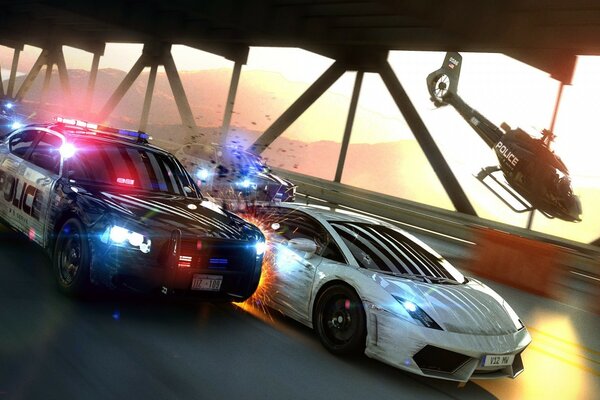 Système de transport Racing need for speed