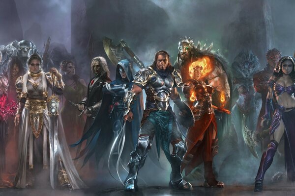 Jeux en ligne avec un large choix de personnages