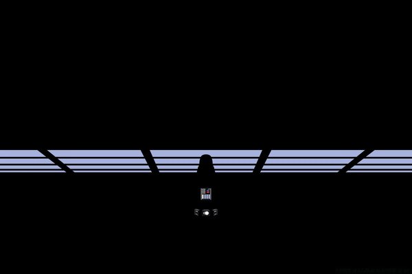 Extrait de star wars dans la chambre noire