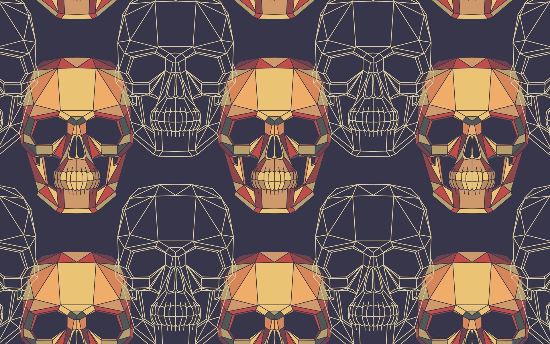 halloween illustration vecteur décoration sans soudure modèle graphique rétro conception art papier peint textile élément fleuri vintage bouclier résumé