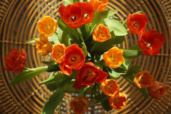 Beau bouquet le 8 mars
