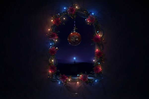 Décoration de Noël-guirlande lumineuse
