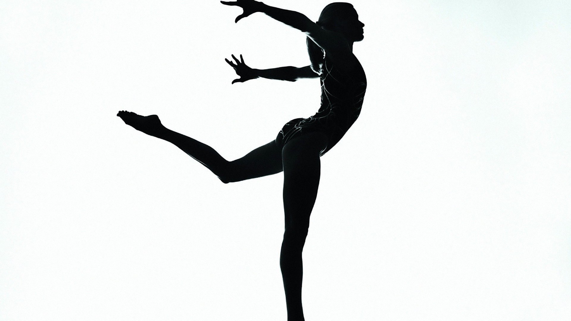 silhouette danse ballet femme position danseur équilibre ombre ballerine ballerine gymnastique action un art mouvement rétro-éclairé exercice pointe des pieds