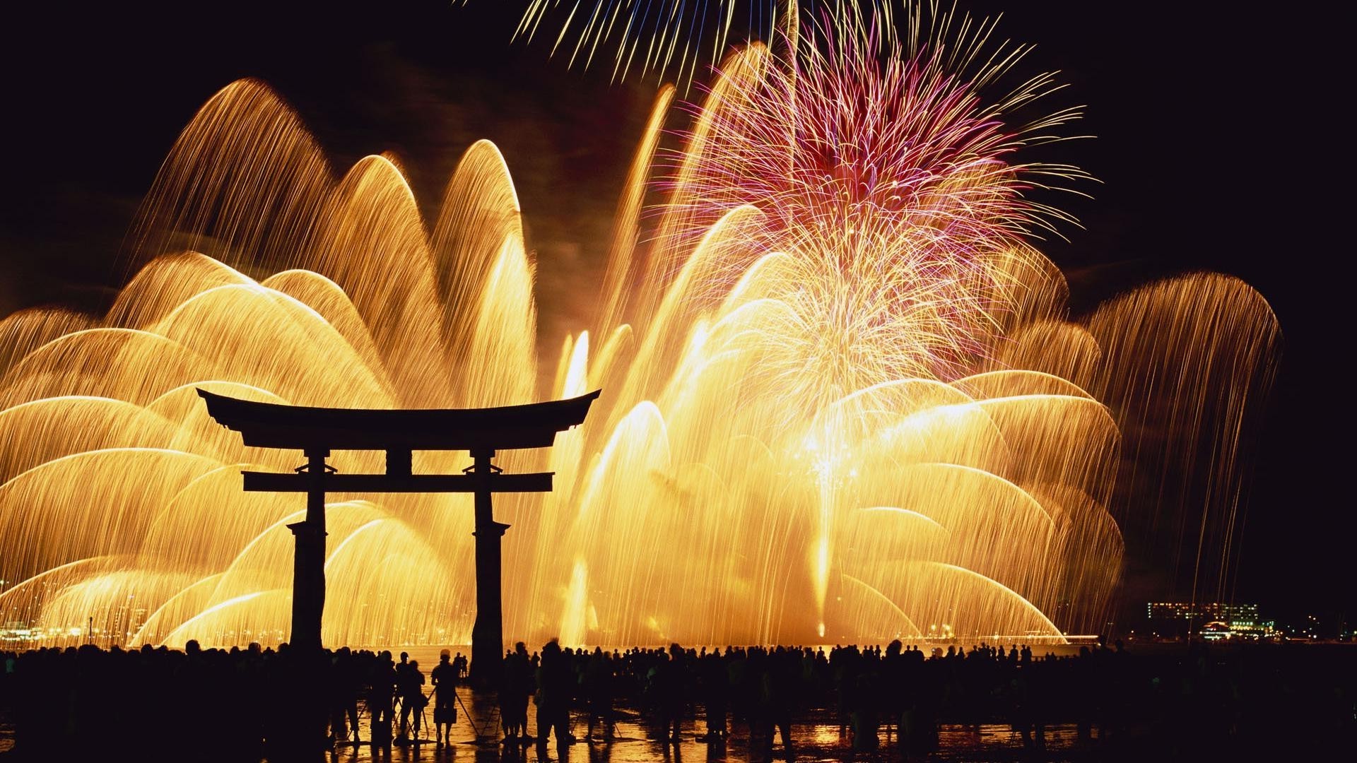 feux d artifice lumière voyage