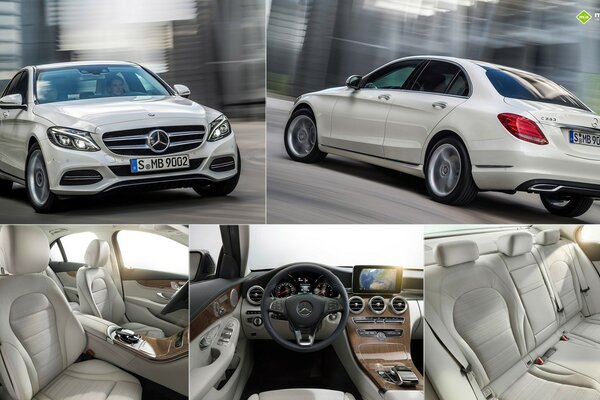 La voiture haut de gamme est belle