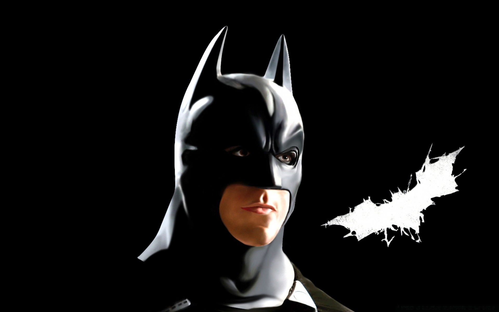 batman sombre portrait halloween un fille vicieux femme masque visage mode