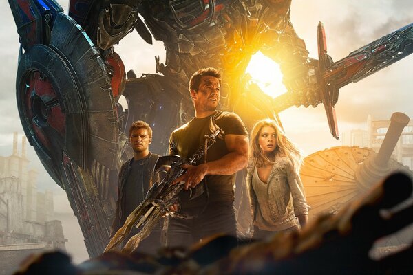 Zatita et sauver la ville des Transformers