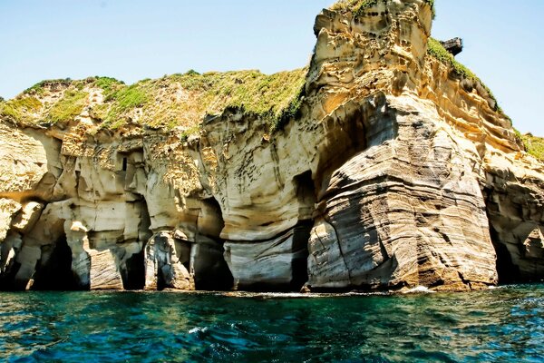 Roches mer verte nature